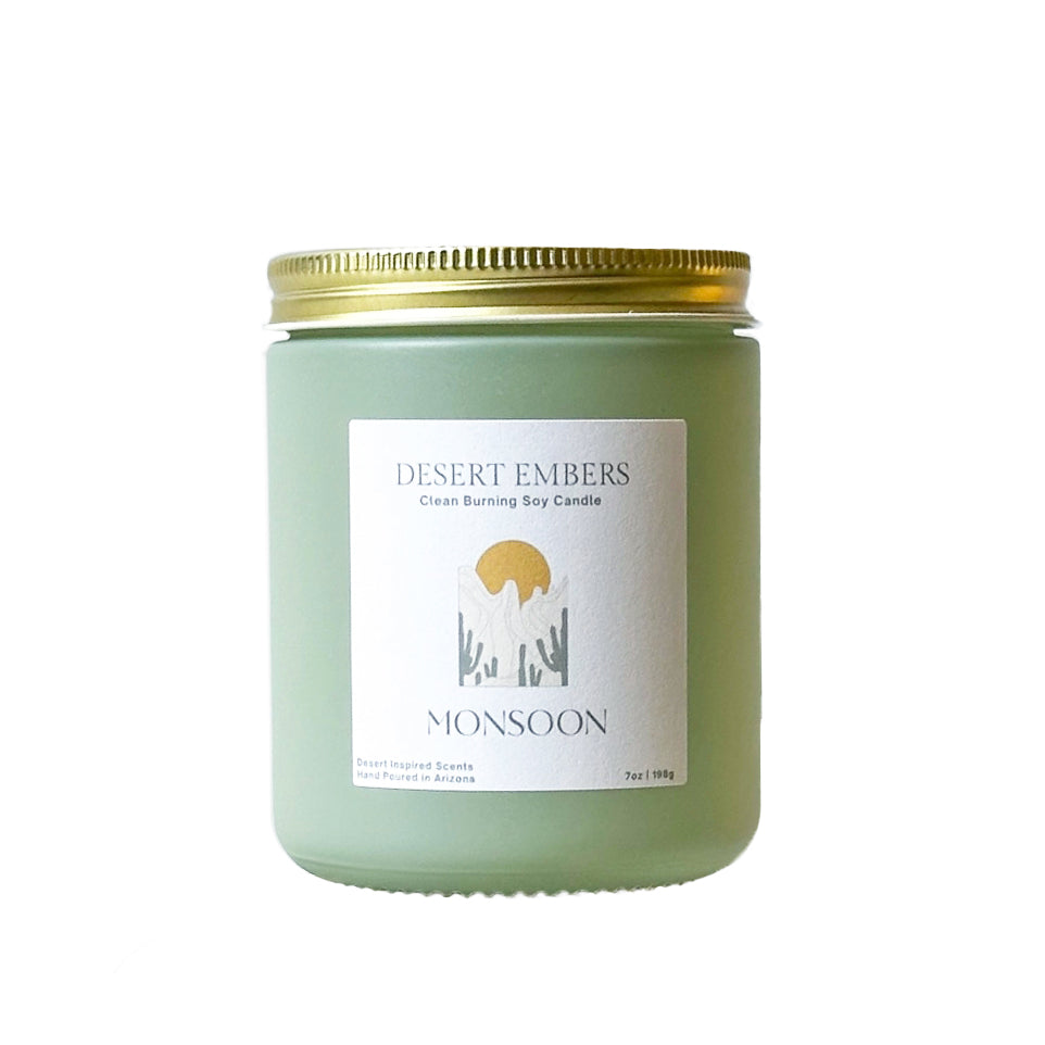 Monsoon Desert Inspired Candle MADE Art Boutique