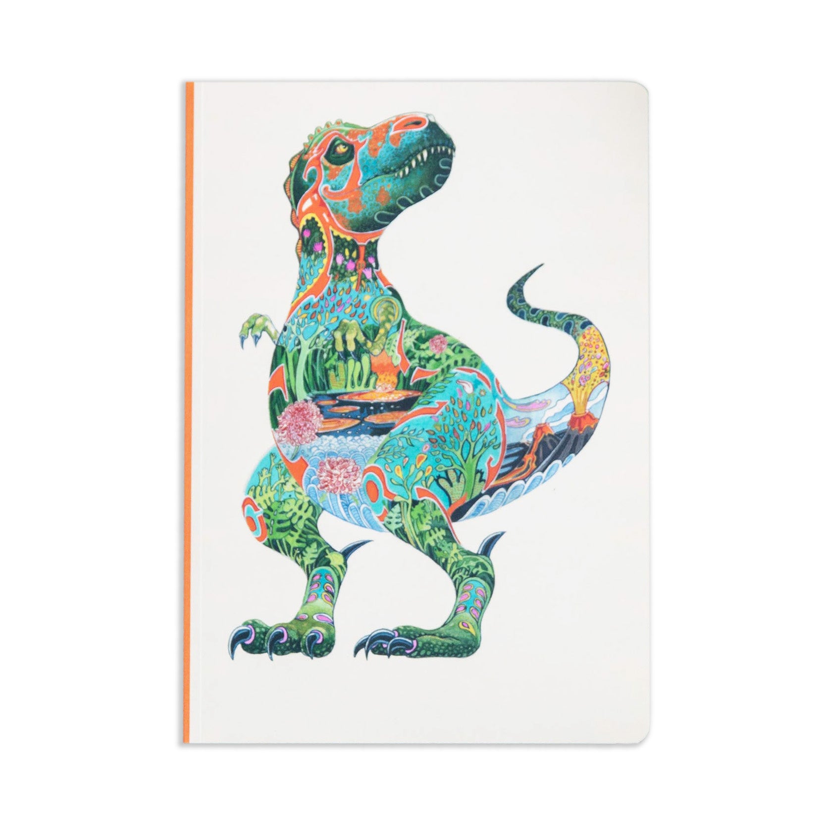 T Rex Perfect Bound Notebook – MADE Art Boutique