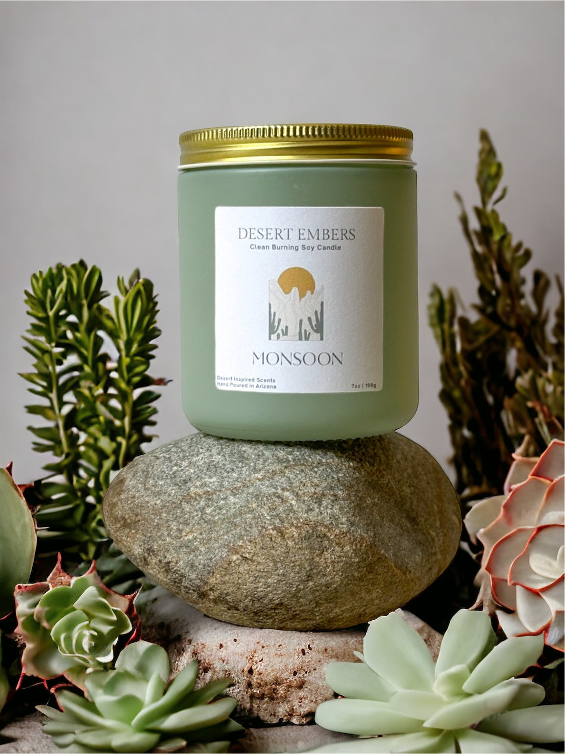 Monsoon Desert Inspired Candle