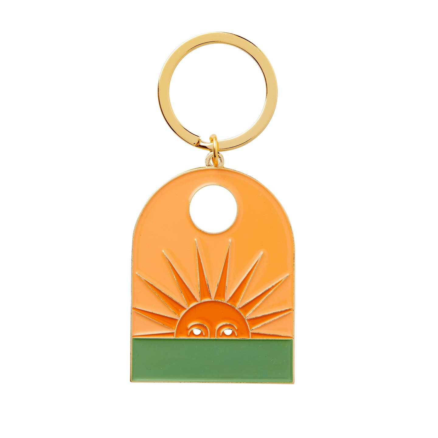 Setting Sun Keychain