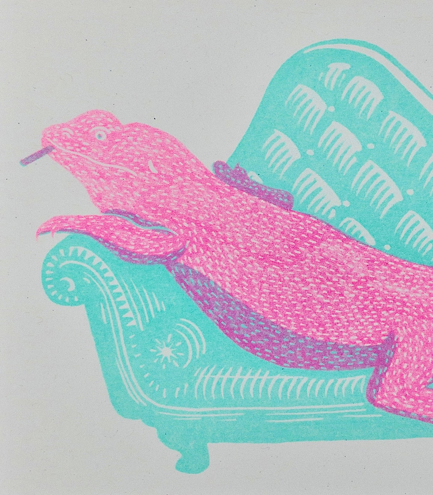 Lounge Lizard Print