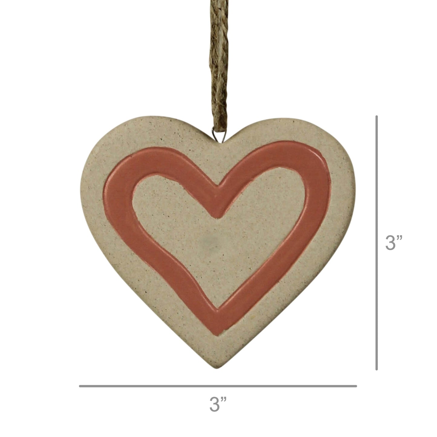 Ceramic Hanging Heart