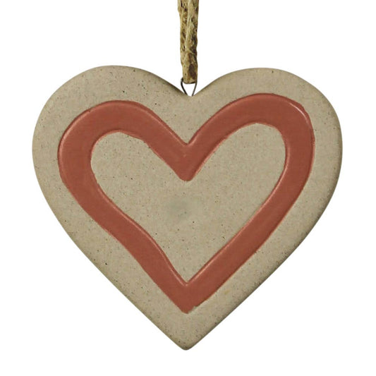 Ceramic Hanging Heart