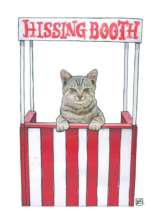 Hissing Booth Card