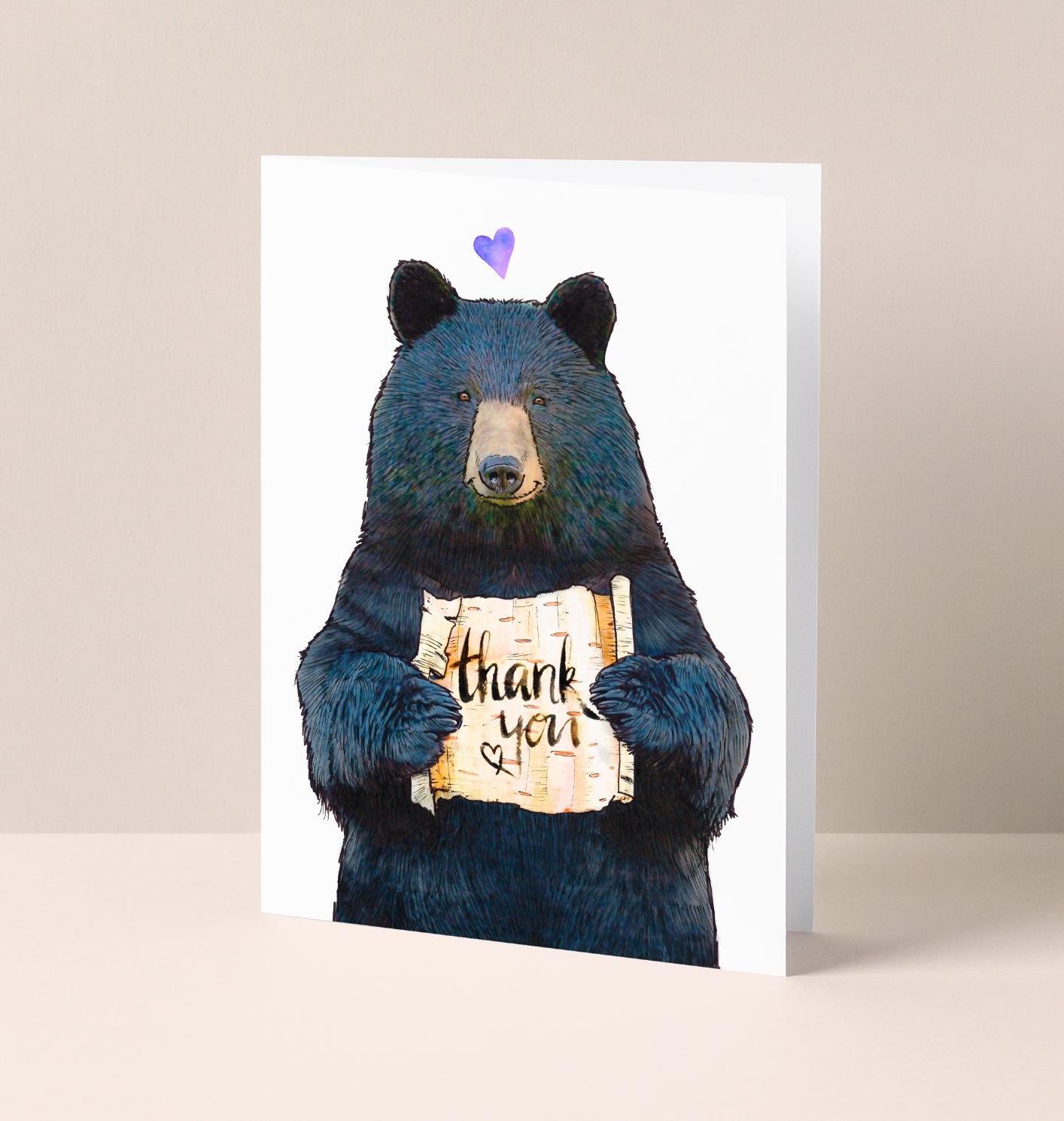 Thank You Bear Card