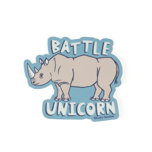 Battle Unicorn Sticker