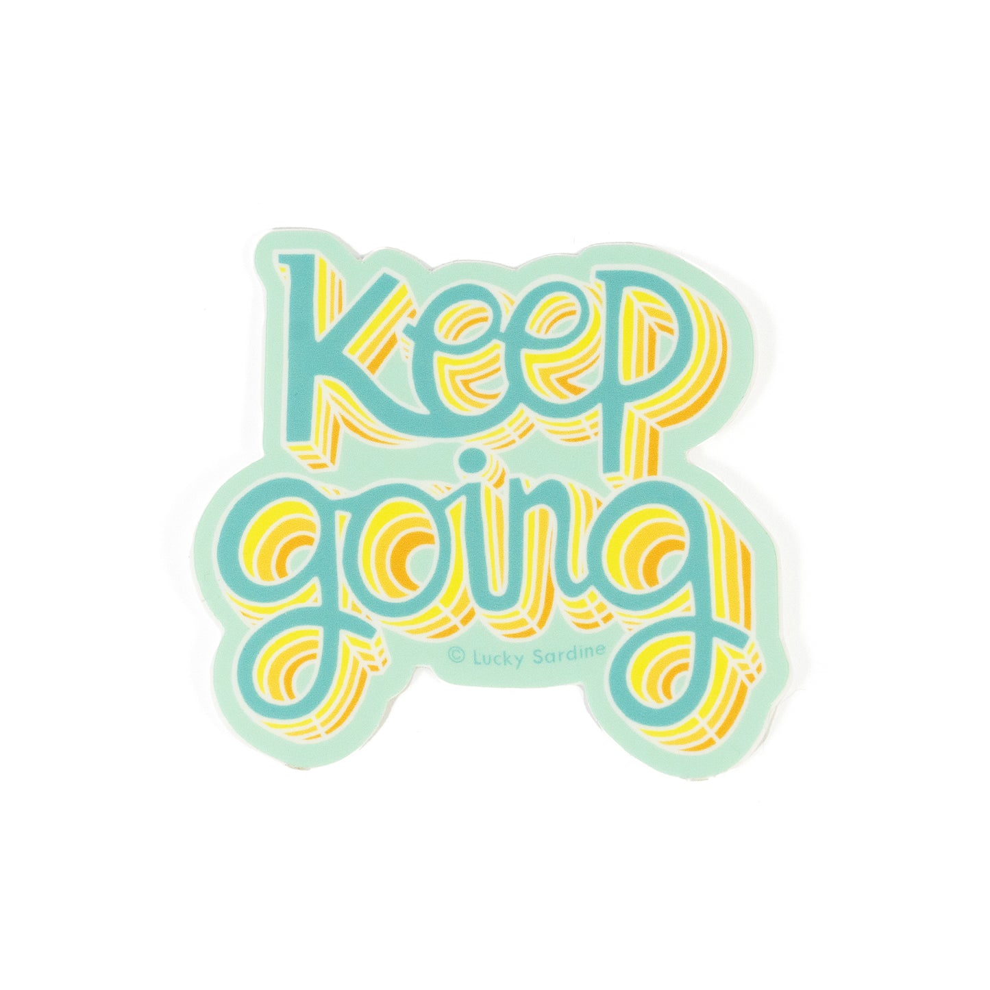 Keep Going Sticker