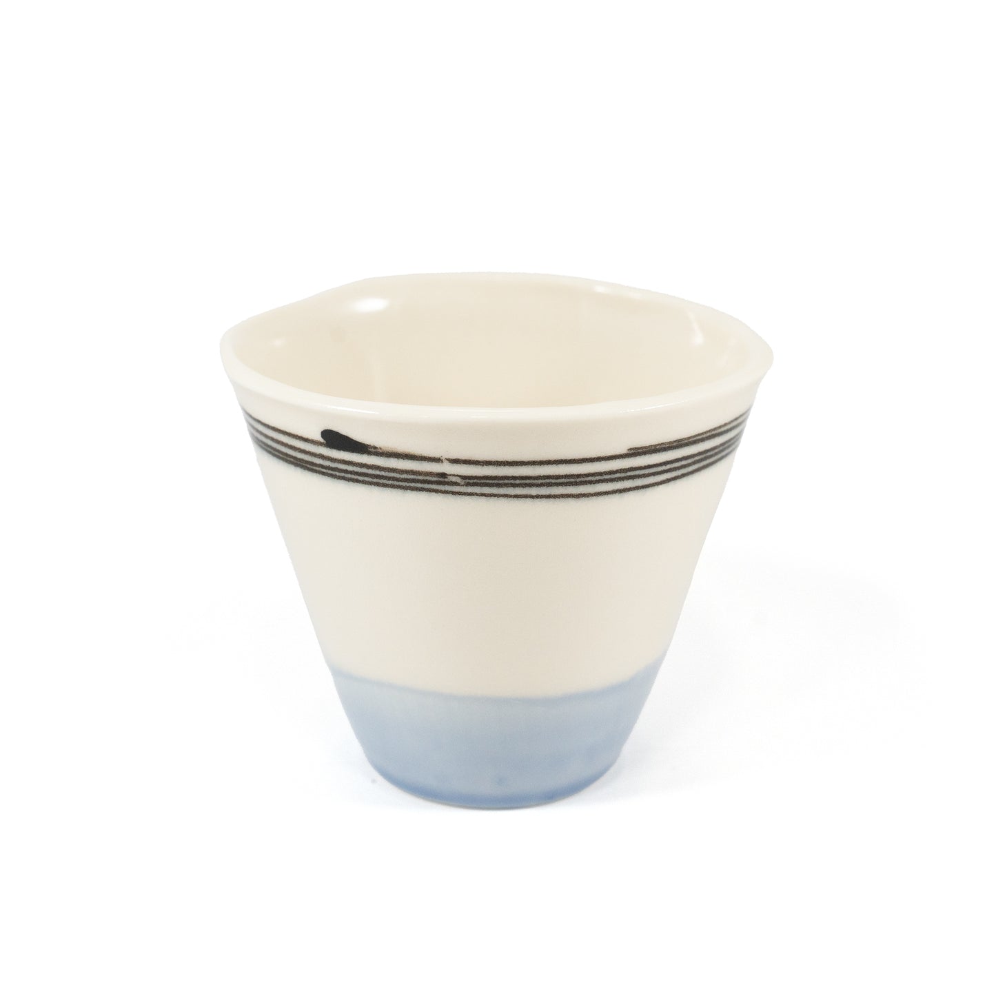 Line and Color Bottom Sipping Cup