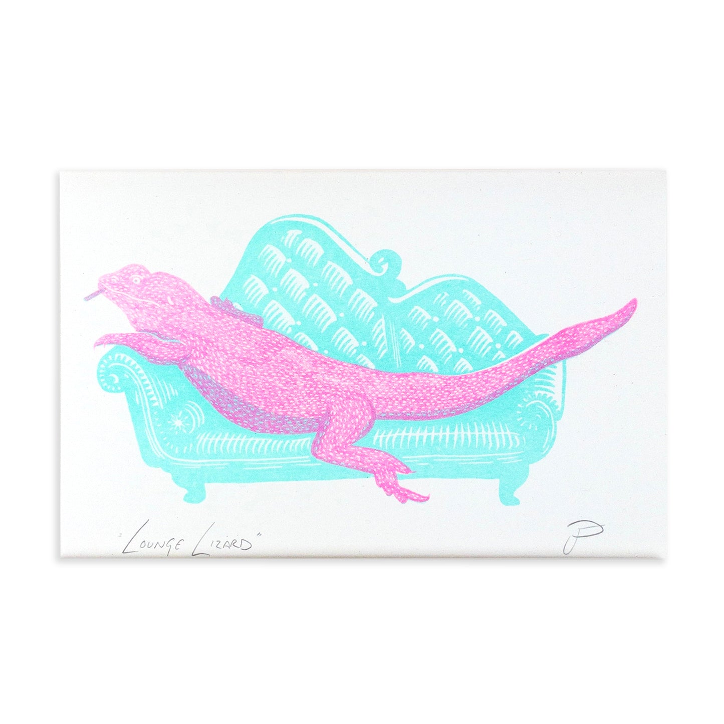 Lounge Lizard Print