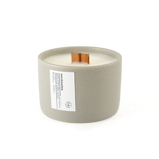 Marshmallow Coconut-Soy Wax Candle