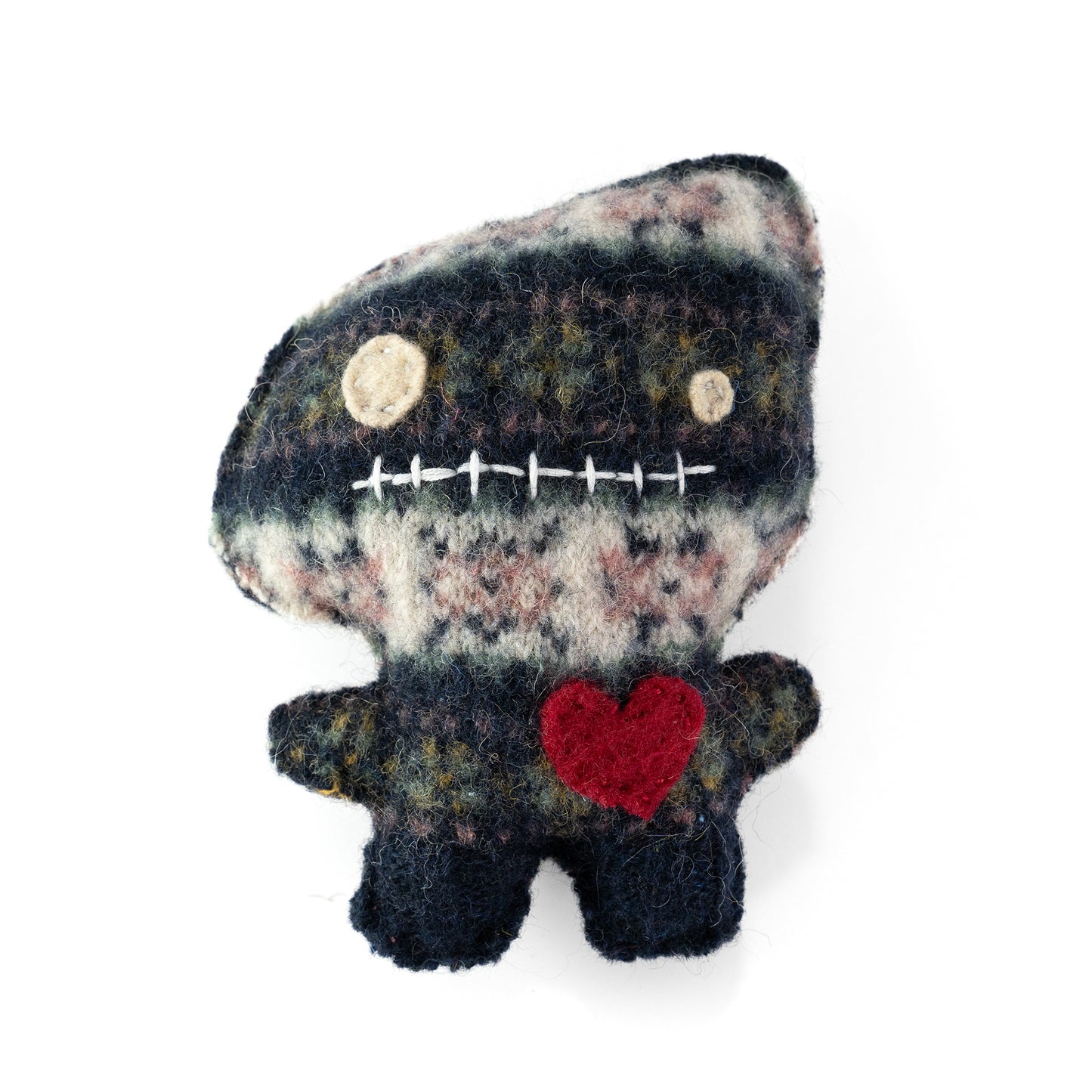 Heart doll sweater plush