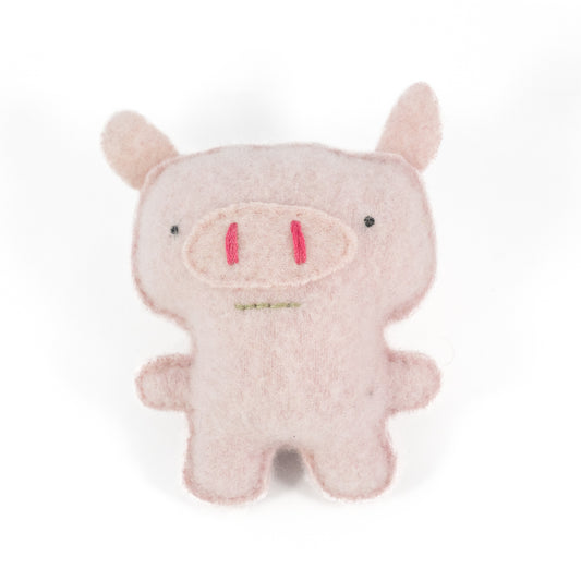 Pig sweater plush