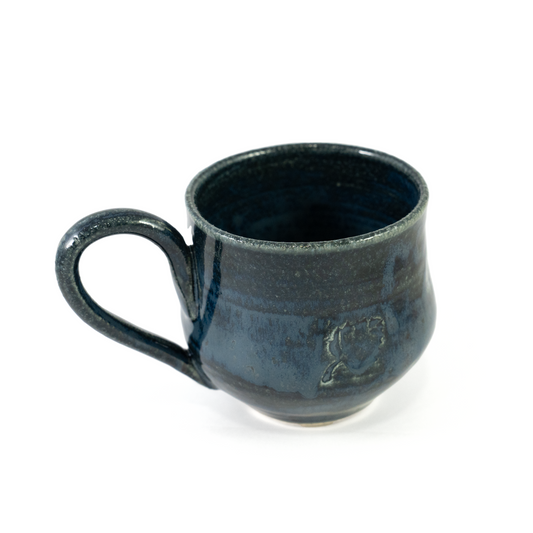 Royal Blue Handmade Mug