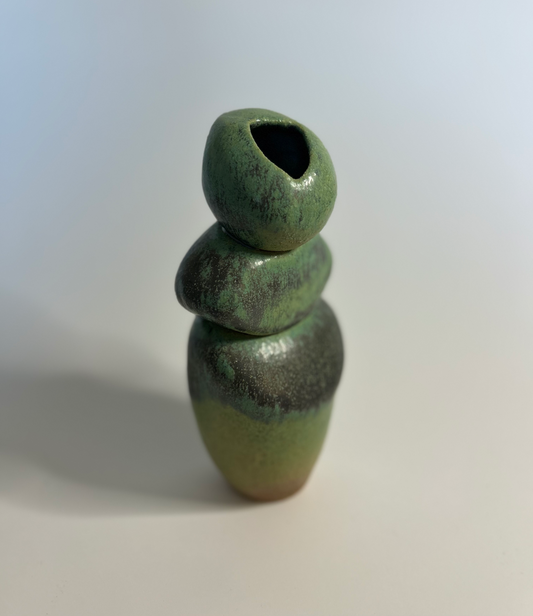 Patina Figure Vase