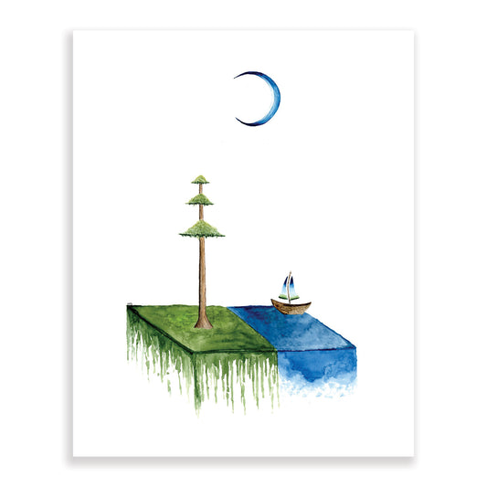 Small World Print