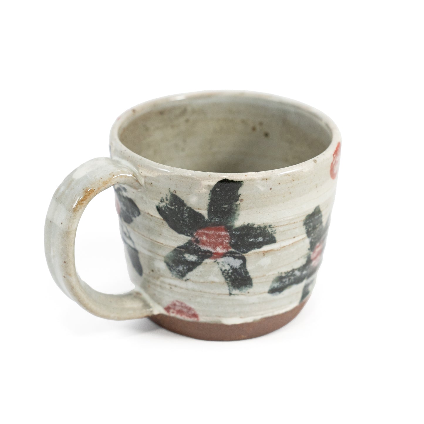 Textured Flowers Mug