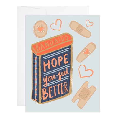 Feel Better Bandaids Card