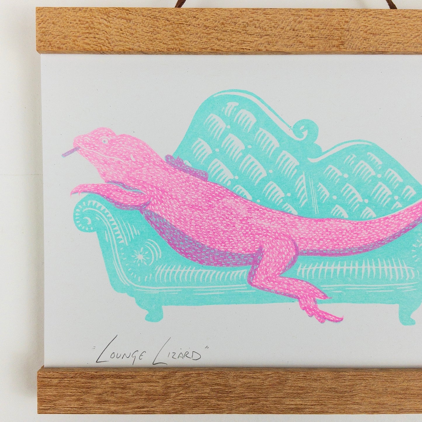 Lounge Lizard Print