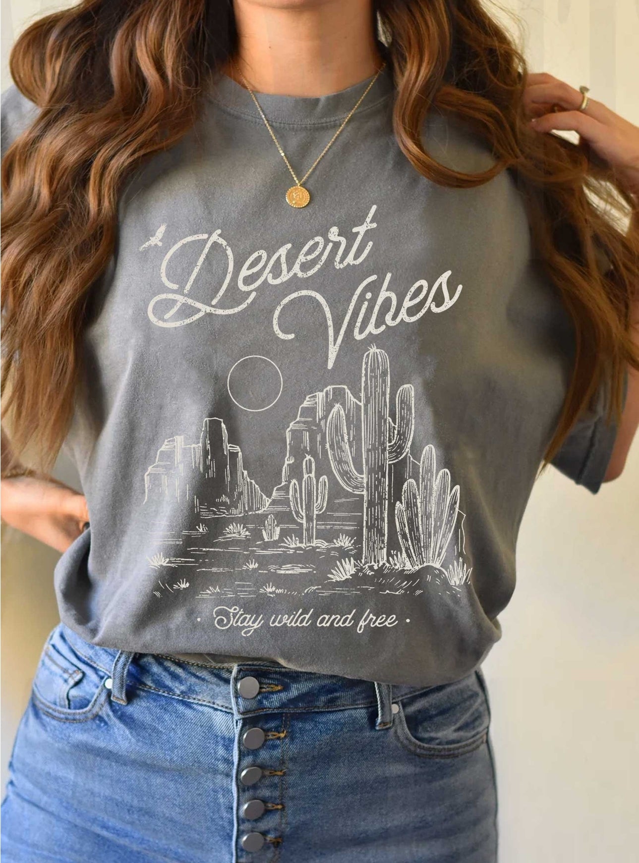 Desert Vibes Graphic T-shirt