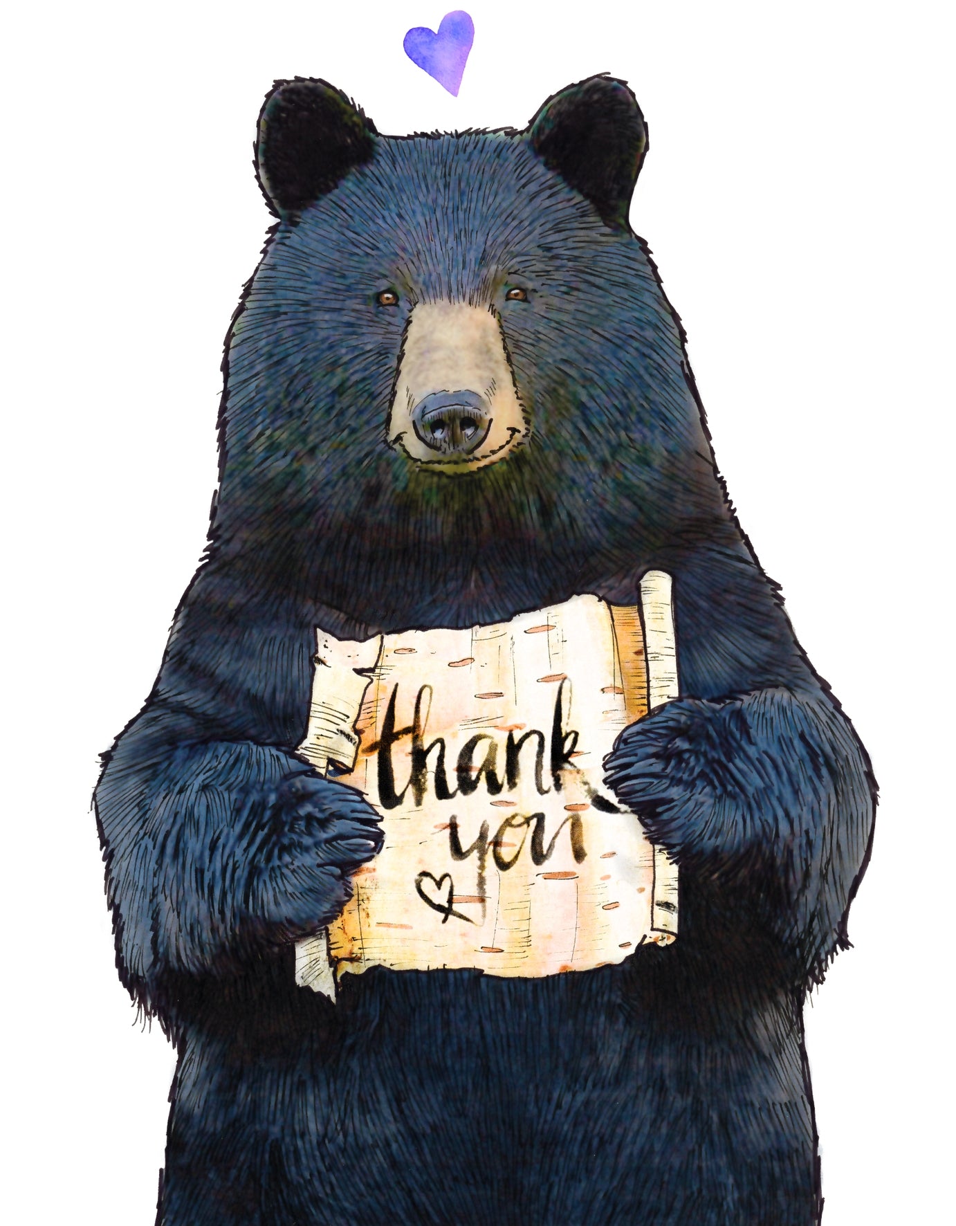 Thank You Bear Card