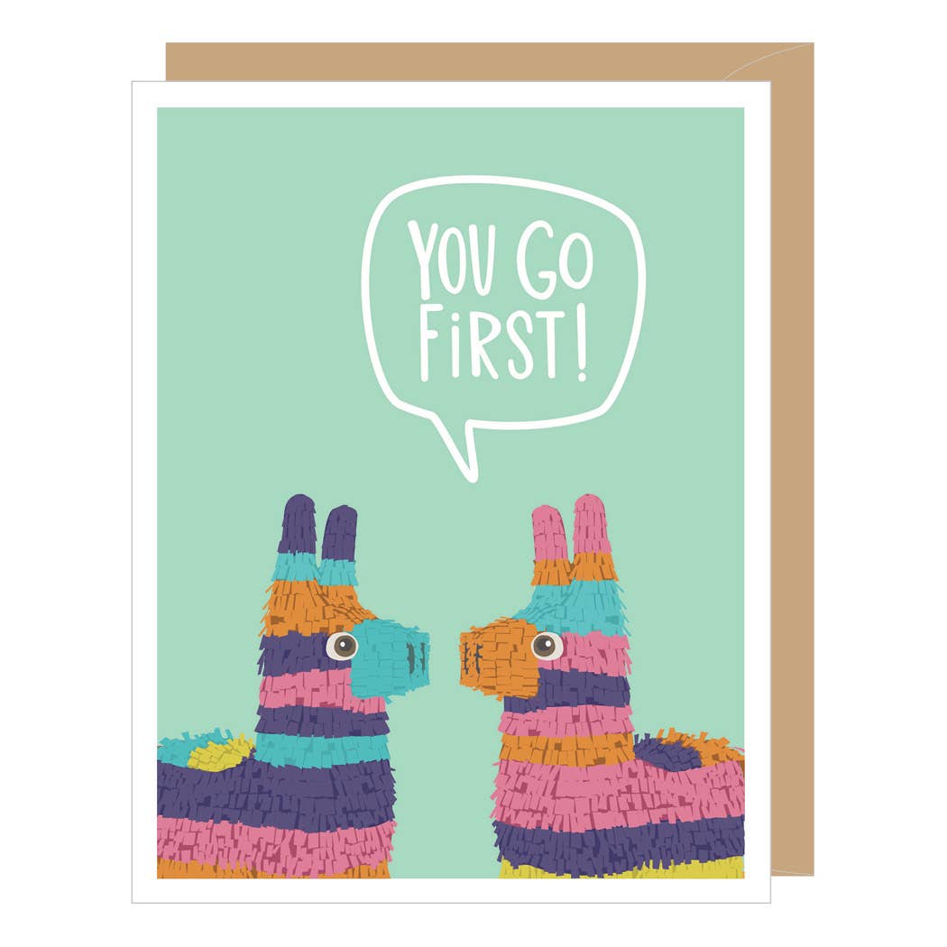 Piñata Birthday Card