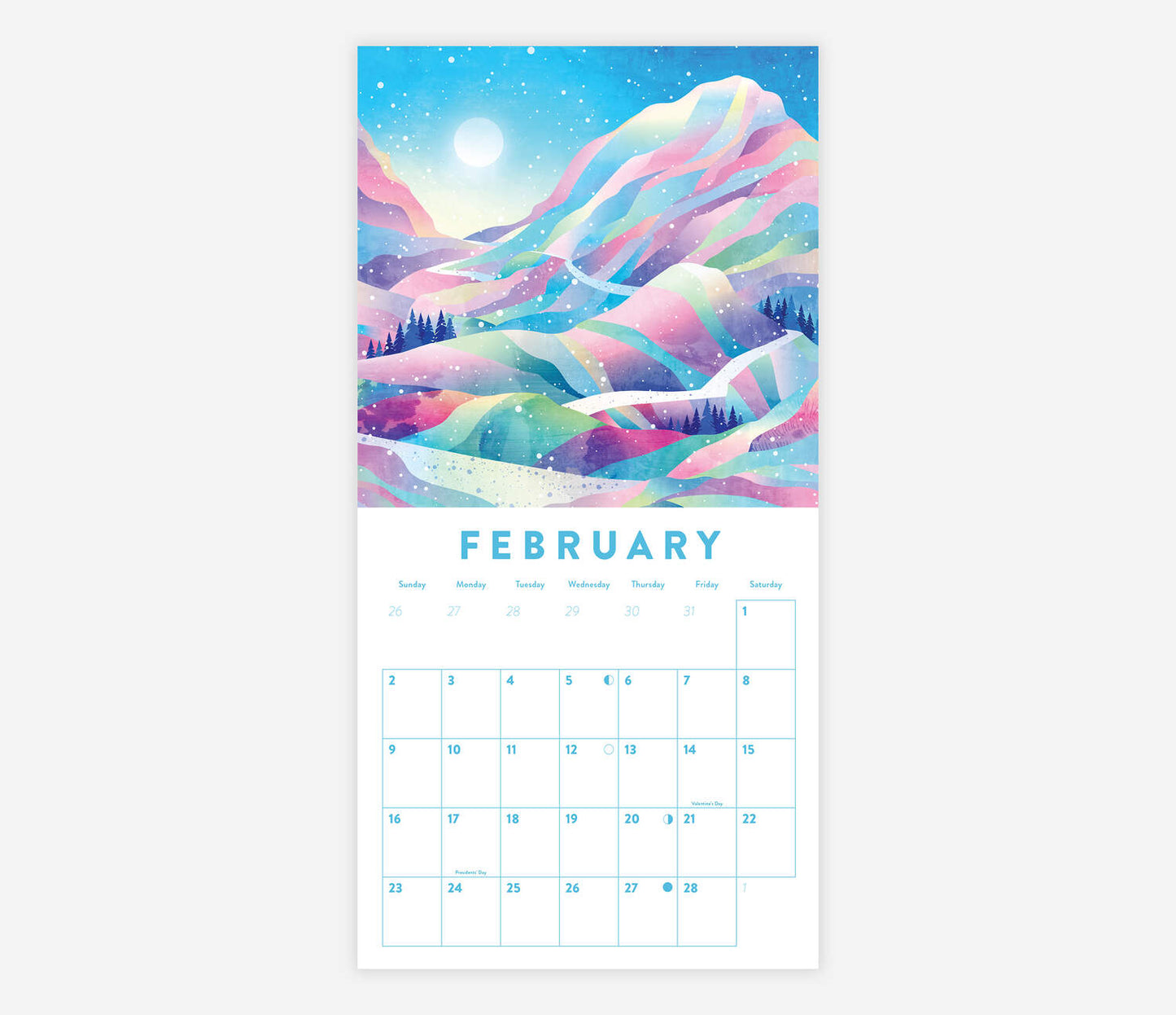 Colorful Landscapes Calendar