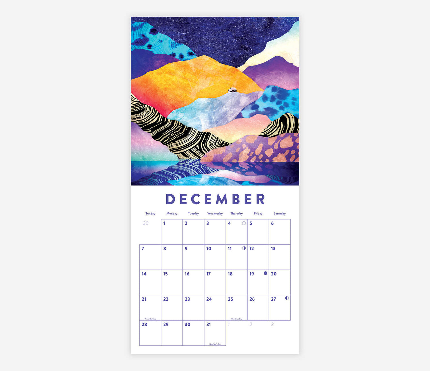 Colorful Landscapes Calendar