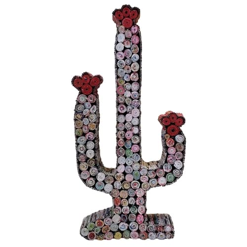 Cactus Figure Recycled Paper