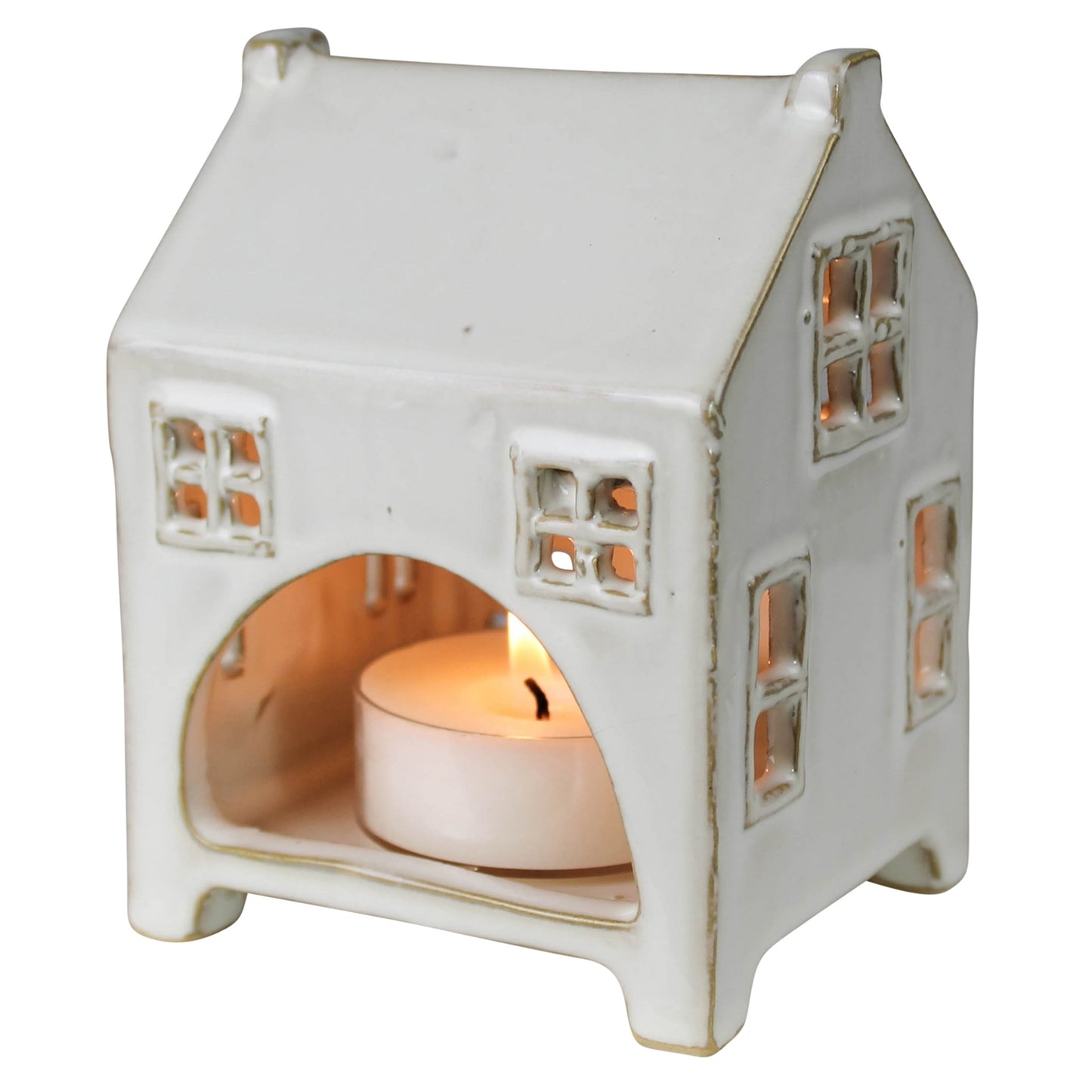 Tealight Cottage Ceramic