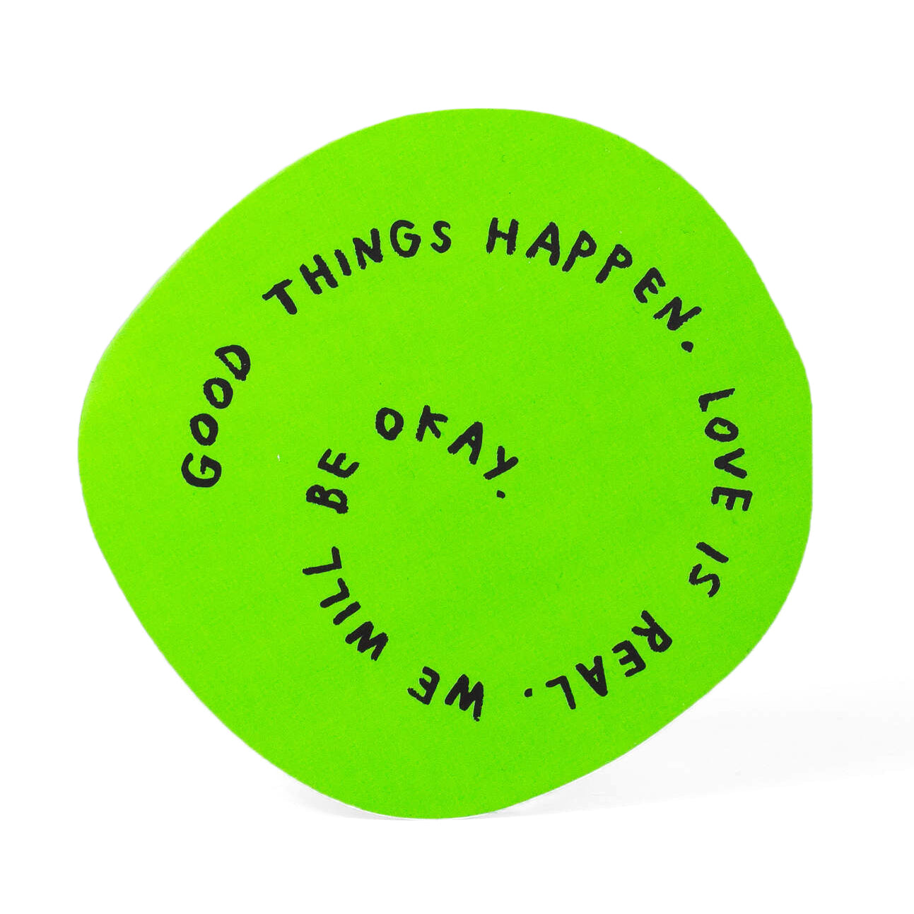 Good Things Spiral Sticker