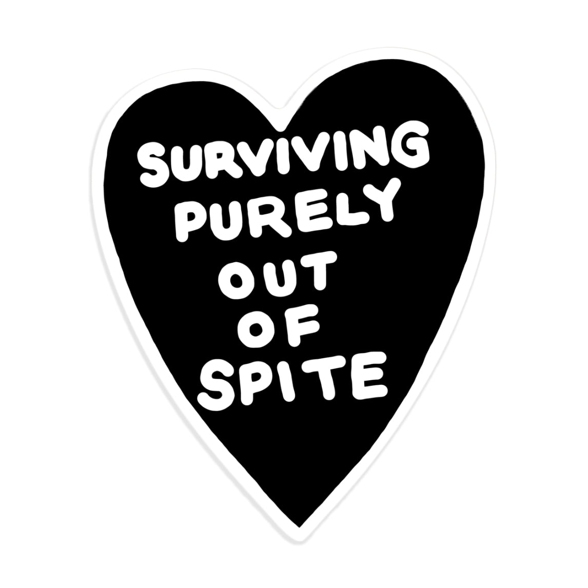 Purely Spite Sticker