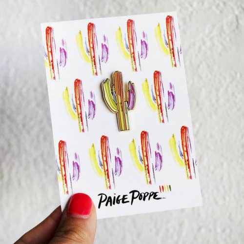 Saguaro Enamel Pin