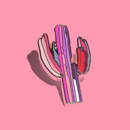 Saguaro Enamel Pin