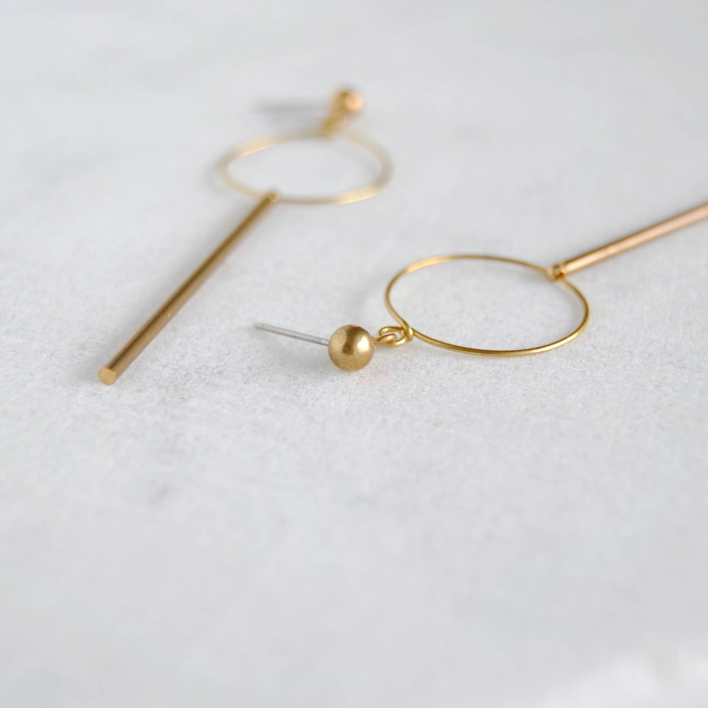 Small Stick Dangle Earrings