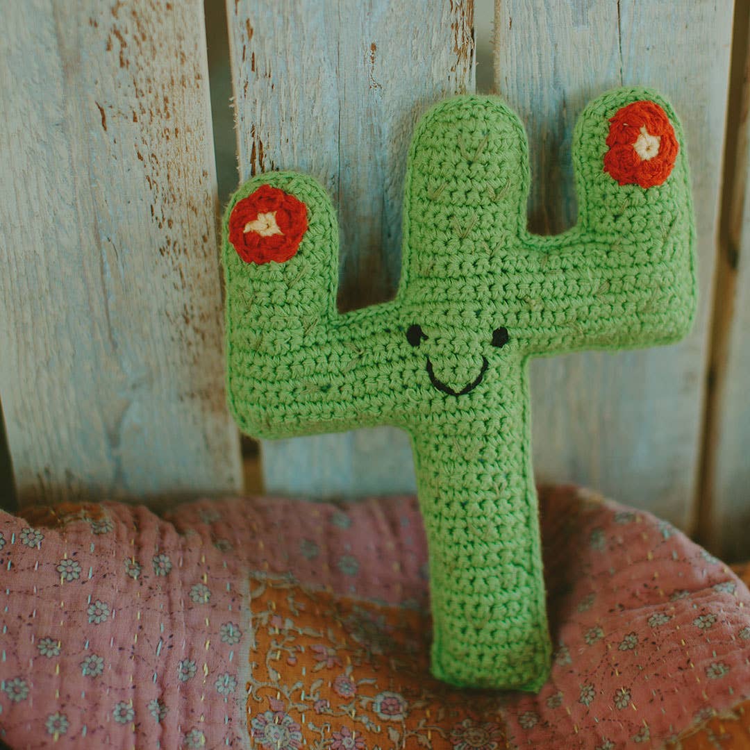 Cactus Buddy Rattle